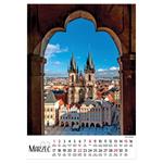 Nástenný kalendár 2026 poľský Praha