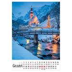 Nástenný kalendár 2026 poľský Voda