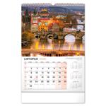 Nástenný kalendár 2026 Praha