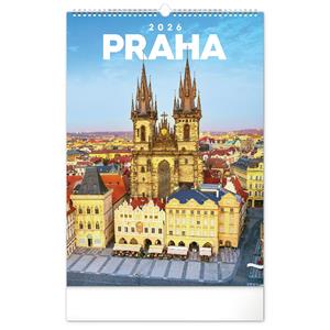 Nástenný kalendár 2026 Praha