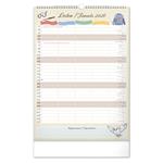 Nástenný kalendár 2026 Rodinný plánovací Harry Potter