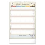 Nástenný kalendár 2026 Rodinný plánovací Harry Potter