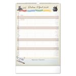 Nástenný kalendár 2026 Rodinný plánovací Harry Potter