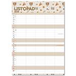 Nástenný kalendár 2026 Rodinný plánovací kalendár