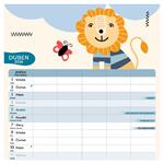 Nástenný kalendár 2026 Rodinný plánovací kalendár