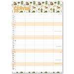 Nástenný kalendár 2026 Rodinný plánovací kalendár