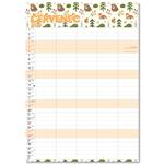 Nástenný kalendár 2026 Rodinný plánovací kalendár