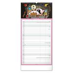 Nástenný kalendár 2026 Rodinný plánovací Krtko