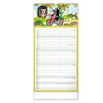 Nástenný kalendár 2026 Rodinný plánovací Krtko