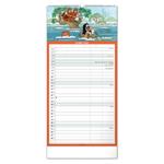 Nástenný kalendár 2026 Rodinný plánovací Krtko