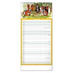 Nástenný kalendár 2026 Rodinný plánovací Krtko