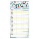 Nástenný kalendár 2026 Rodinný plánovací XXL