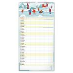 Nástenný kalendár 2026 Rodinný plánovací XXL