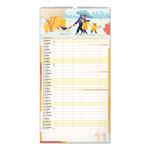 Nástenný kalendár 2026 Rodinný plánovací XXL