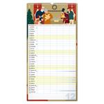 Nástenný kalendár 2026 Rodinný plánovací XXL