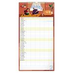 Nástenný kalendár 2026 Rodinný plánovací XXL