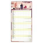 Nástenný kalendár 2026 Rodinný plánovací XXL