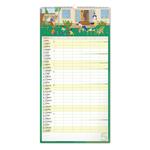 Nástenný kalendár 2026 Rodinný plánovací XXL