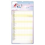 Nástenný kalendár 2026 Rodinný plánovací XXL