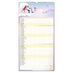 Nástenný kalendár 2026 Rodinný plánovací XXL