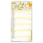 Nástenný kalendár 2026 Rodinný plánovací XXL