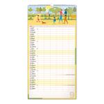 Nástenný kalendár 2026 Rodinný plánovací XXL