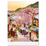 Nástenný kalendár 2026 - Romantic Corners