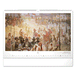 Nástenný kalendár 2026 Slovanská epopej - Alfons Mucha