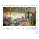 Nástenný kalendár 2026 Slovanská epopej - Alfons Mucha