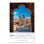 Nástenný kalendár 2026 slovenský Praha