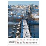 Nástenný kalendár 2026 slovenský Praha