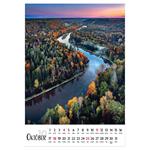 Nástenný kalendár 2026 slovenský Voda