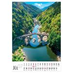 Nástenný kalendár 2026 slovenský Voda