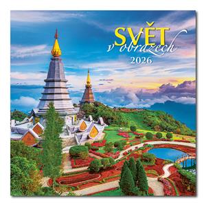Nástenný kalendár 2026 - Svet v obrazoch