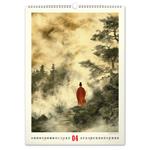 Nástenný kalendár 2026 Vintage plagáty - Japonské umenie