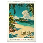 Nástenný kalendár 2026 Vintage plagáty - Tropický raj