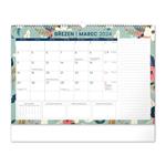 Nástěnný plánovací kalendář 2024 Květy