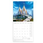 Nástenný poznámkový kalendár 2023 Mosty