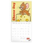 Nástenný poznámkový kalendár 2023 Tom a Jerry