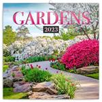 Nástenný poznámkový kalendár 2023 Záhrady