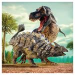 Nástenný poznámkový kalendár 2026 Dinosaury