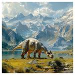 Nástenný poznámkový kalendár 2026 Dinosaury