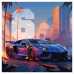 Nástenný poznámkový kalendár 2026 Fantastické autá