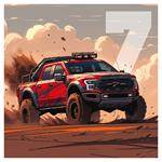 Nástenný poznámkový kalendár 2026 Fantastické autá