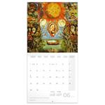 Nástenný poznámkový kalendár 2026 Frida Kahlo