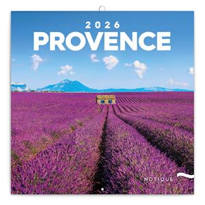 Nástenný poznámkový kalendár 2026 Provence
