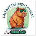 Nástenný poznámkový kalendár 2026 Rozverné kapybary