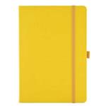 Notes BASIC A5 linajkový - žltá