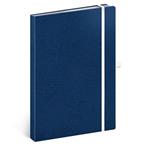 Notes botkovaný A5 - Vivella Classic - modrá/biela