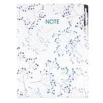 Notes DESIGN A4 štvorčekový - Lučné kvety